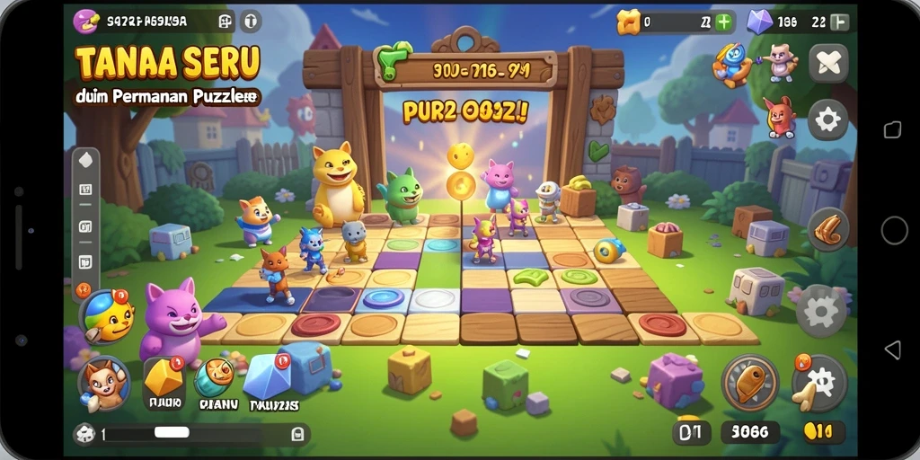 Tampilan gameplay menarik dari 3126 dengan berbagai tantangan.