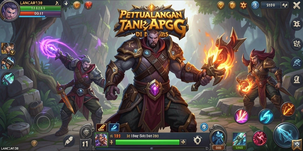 Gameplay LANCAR138 yang seru dalam aksi petualangan ARPG.