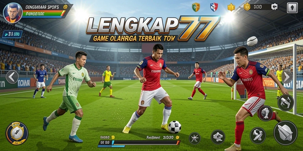 Tangkapan layar gameplay LENGKAP777 yang menunjukkan aksi seru dalam olahraga.