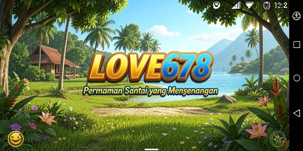 Tangkapan layar utama LOVE678 menampilkan gameplay yang menyenangkan dan interaktif.