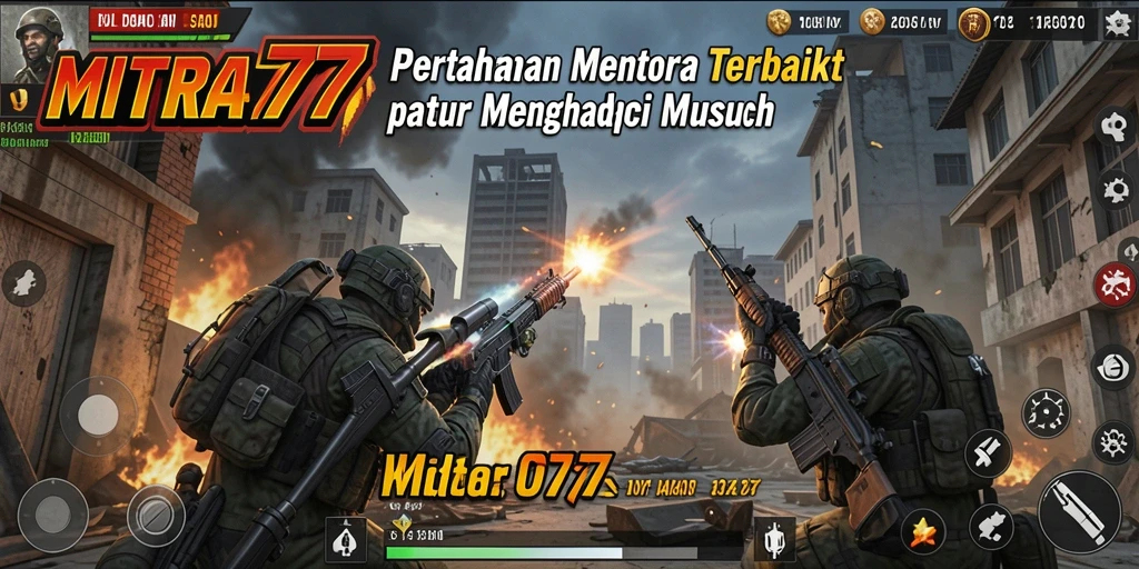 Gameplay seru MITRA77 menampilkan strategi menara yang mendebarkan.