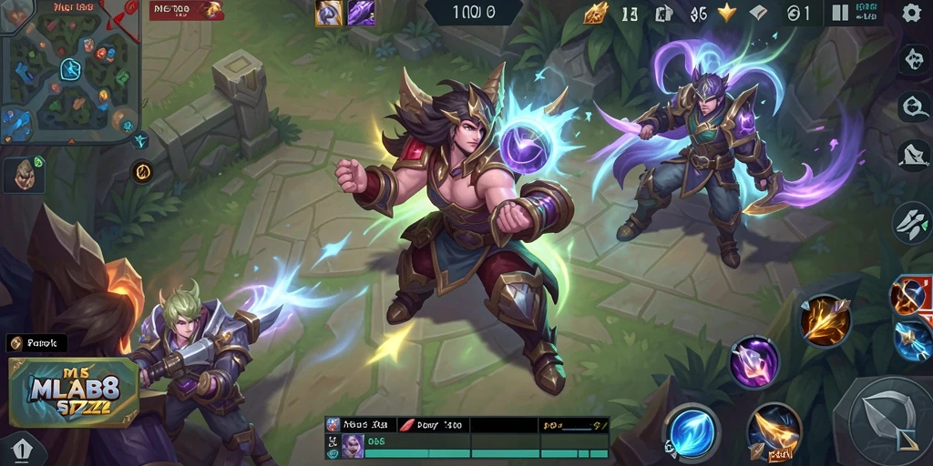 Tangkapan layar gameplay MLBB8 yang memukau dan penuh tantangan.